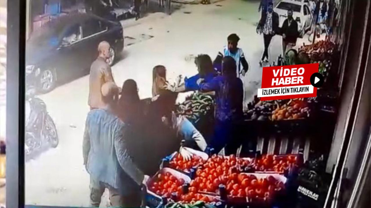 Kahramanmaraş’ta kadınlara saldırdı! O anlar saniye saniye kameraya yansıdı!