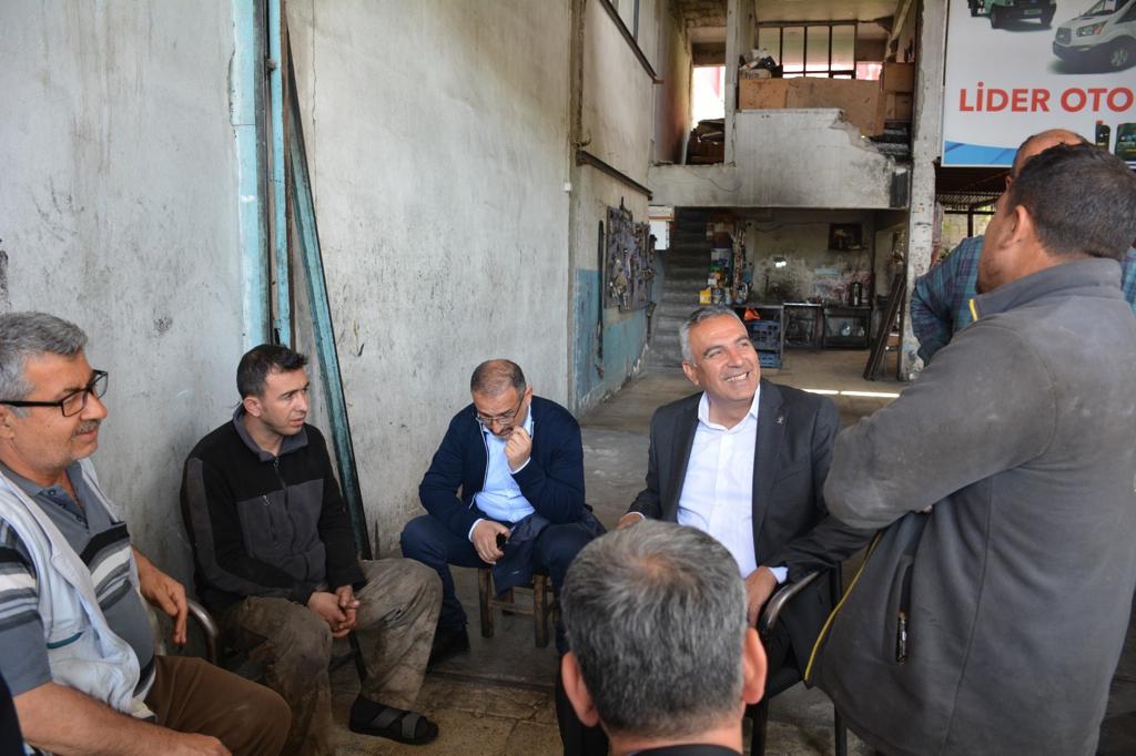 Milletvekili adayı Gürbak, “Küçük sanayi sitesi yeniden inşa edilecek”