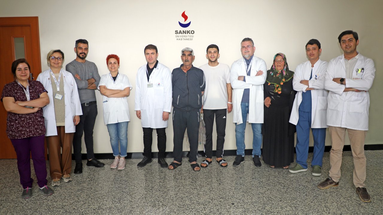 SANKO’da umutları yeşerten nakil! Oğlunun Karaciğeri İle Yaşama Yeniden tutundu!