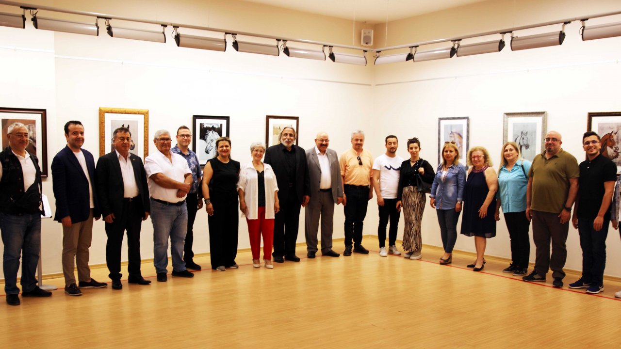 SANKO Sanat Galerisi’nde “Bir At Bir Murat” Resim Sergisi Açıldı