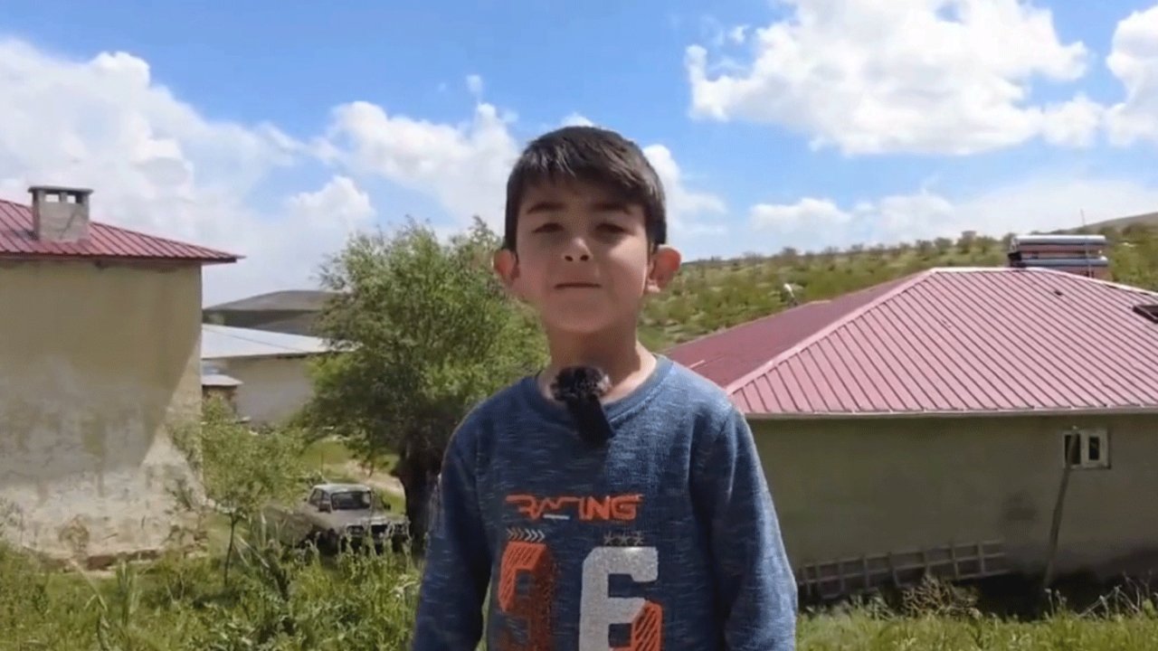 Kahramanmaraşlı minik Seyit’in sözleri gözleri yaşarttı! “Onca emek verdiğimiz ağaçların hepsi gitti”