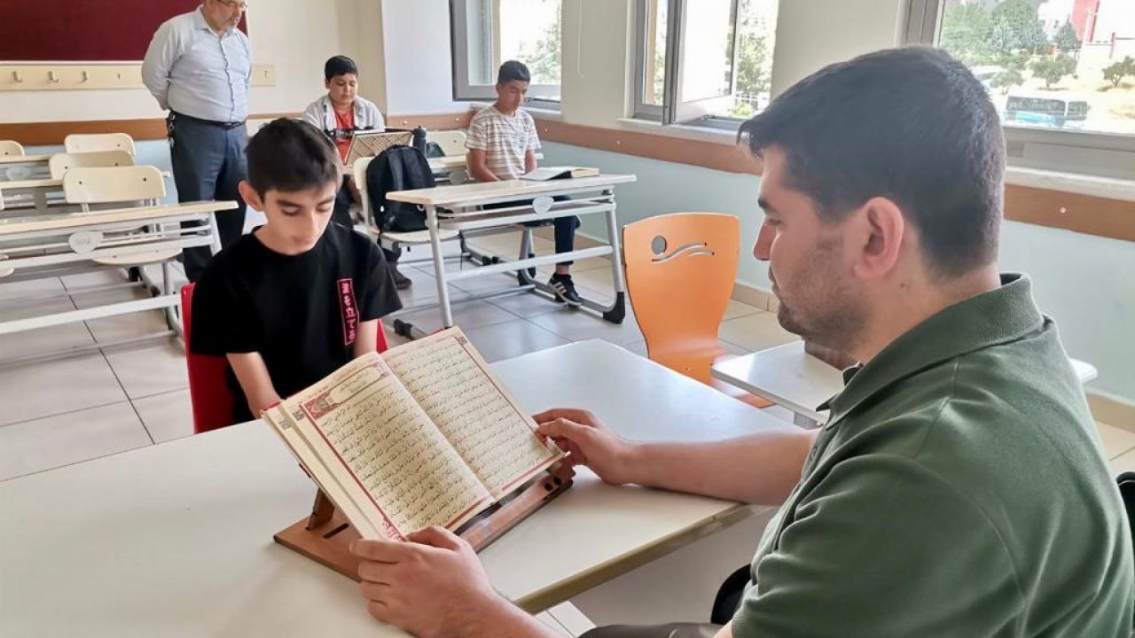 Kahramanmaraş’ta depremzede hafızlar çift diplomalı olacak