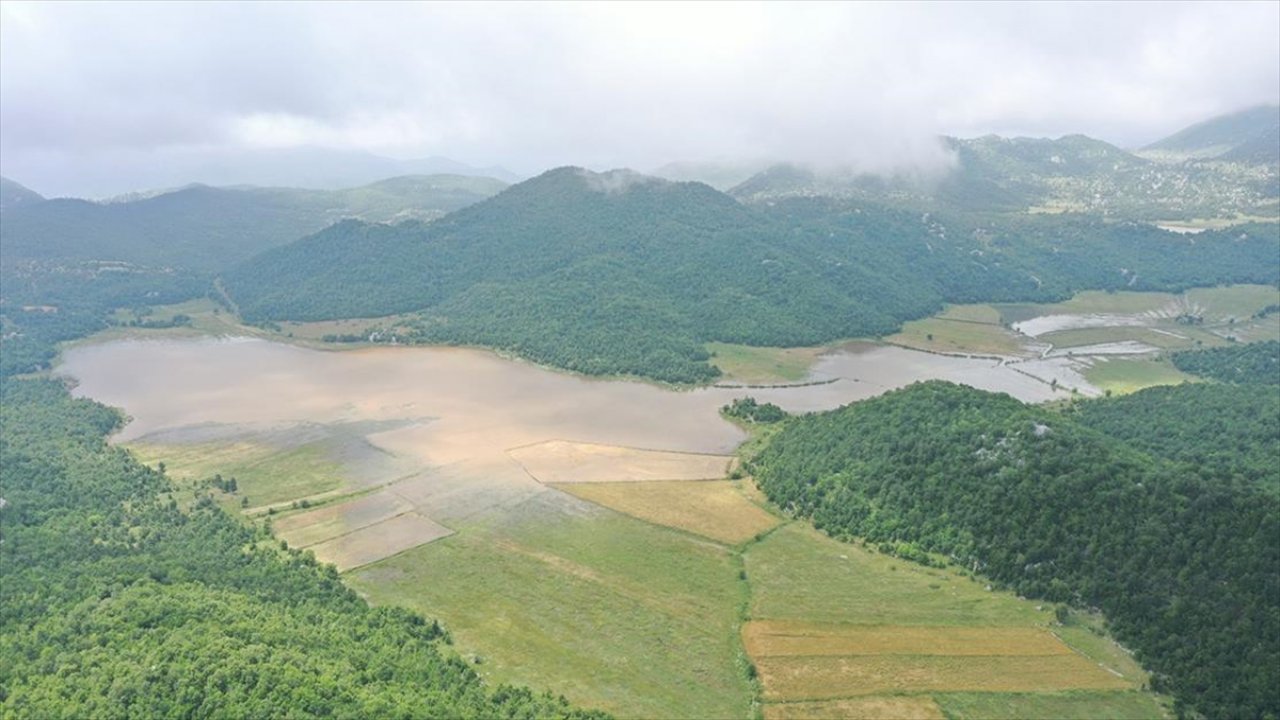 Kahramanmaraş'ta su taşkını tarım arazilerine zarar verdi!