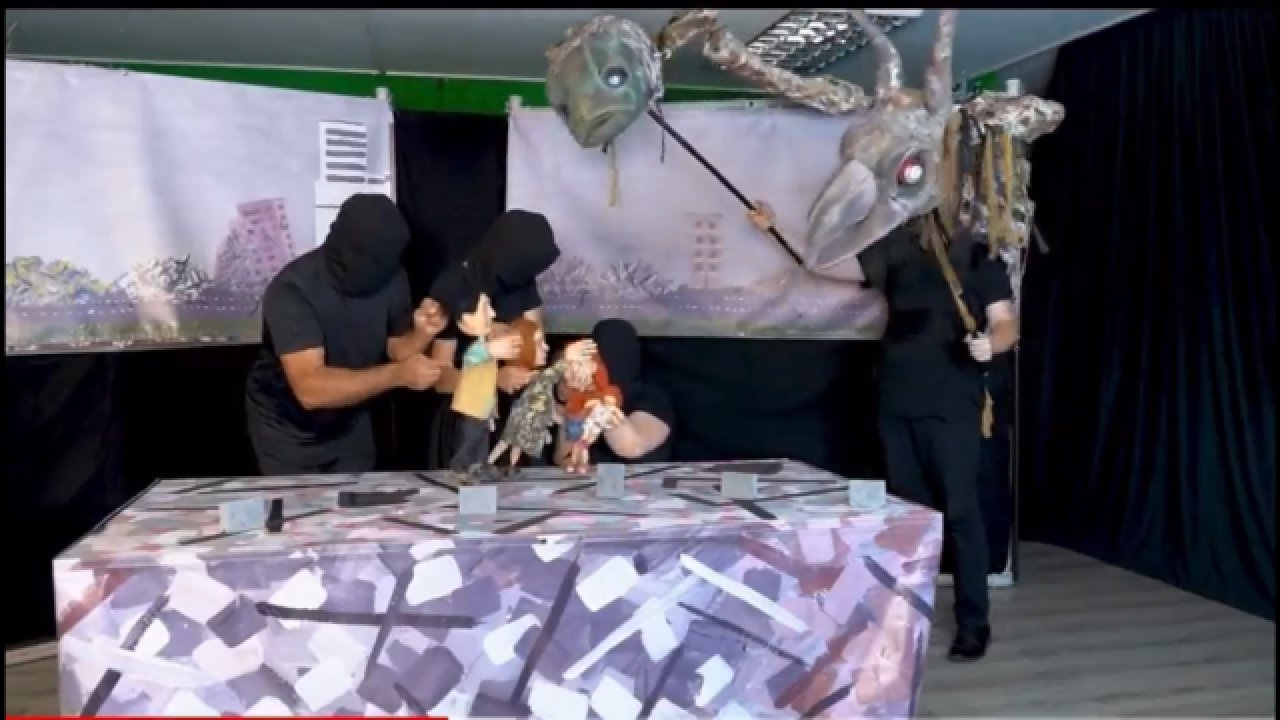 Deprem bölgesinde çocuklara sergilenen oyunla ilgili bakanlık harekete geçti!