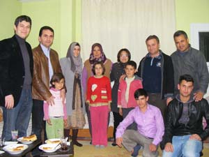 Andırında öğrenci velilerine ziyaret