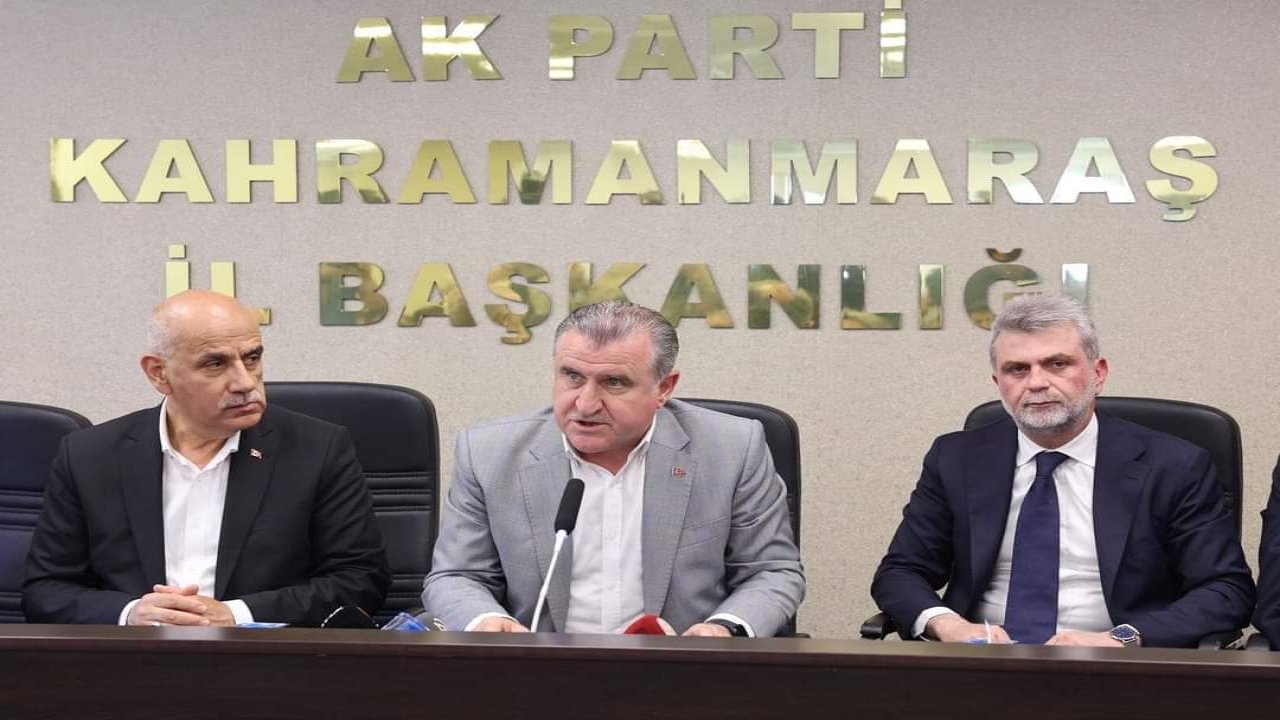 Gençlik ve Spor bakanı Osman Aşkın Bak Kahramanmaraş'ta!