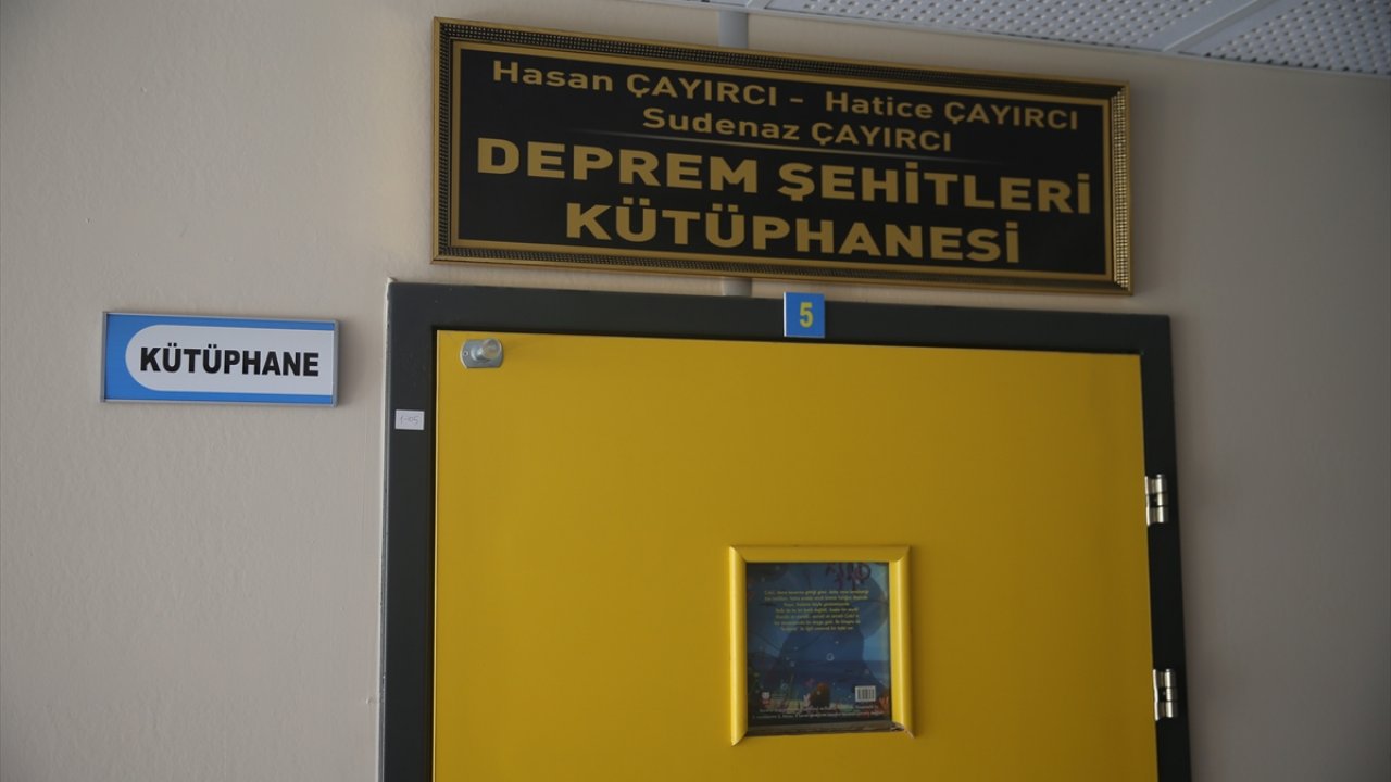 Kahramanmaraş’ta deprem şehitlerinin ismi kütüphanede yaşatılacak!