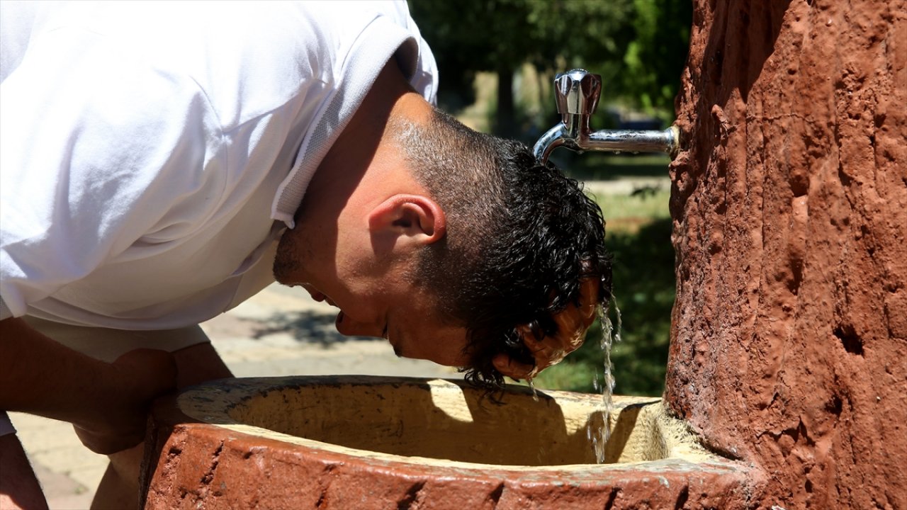 Kahramanmaraş'ta sıcak hava etkili oluyor!