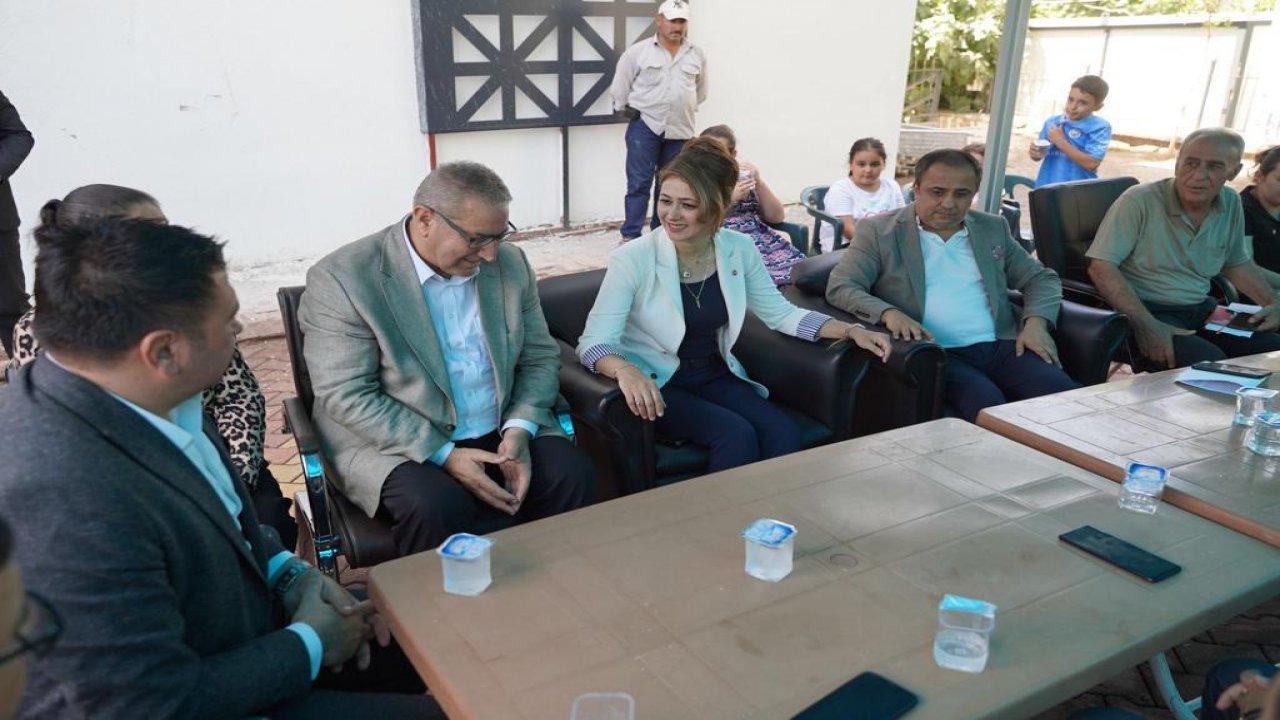 MHP’li Dora Pazarcık’ı ziyaret etti!