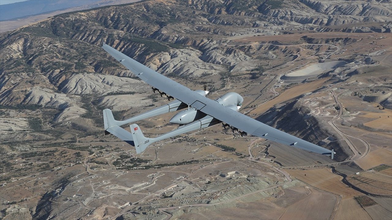 Orman yangınlarında iletişimi Aksungur sağlıyor