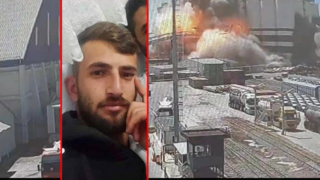 Kahramanmaraşlı genç TMO’daki patlamada hayatını kaybetti!
