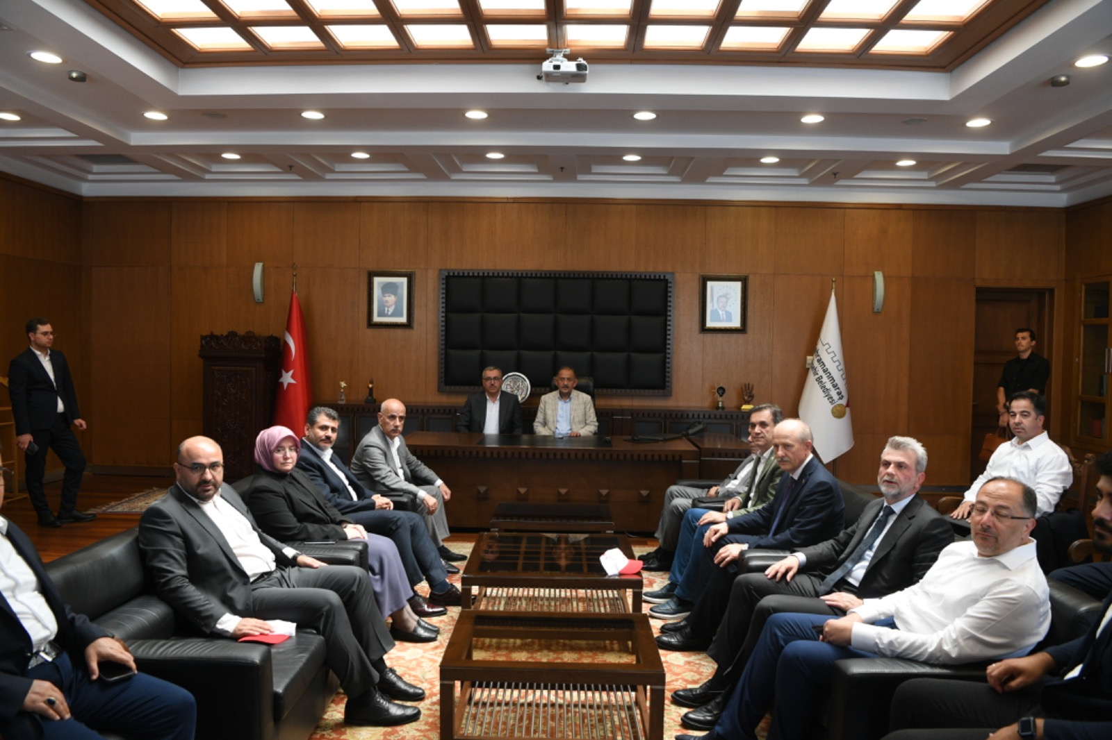 Başkan Güngör, Bakan Özhaseki’yi konuk etti!