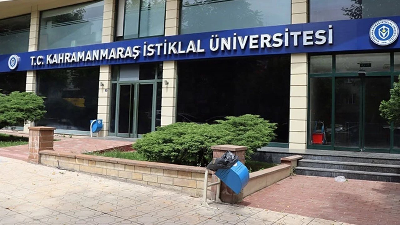 Kahramanmaraş'taki Üniversite personel alımı yapacak!