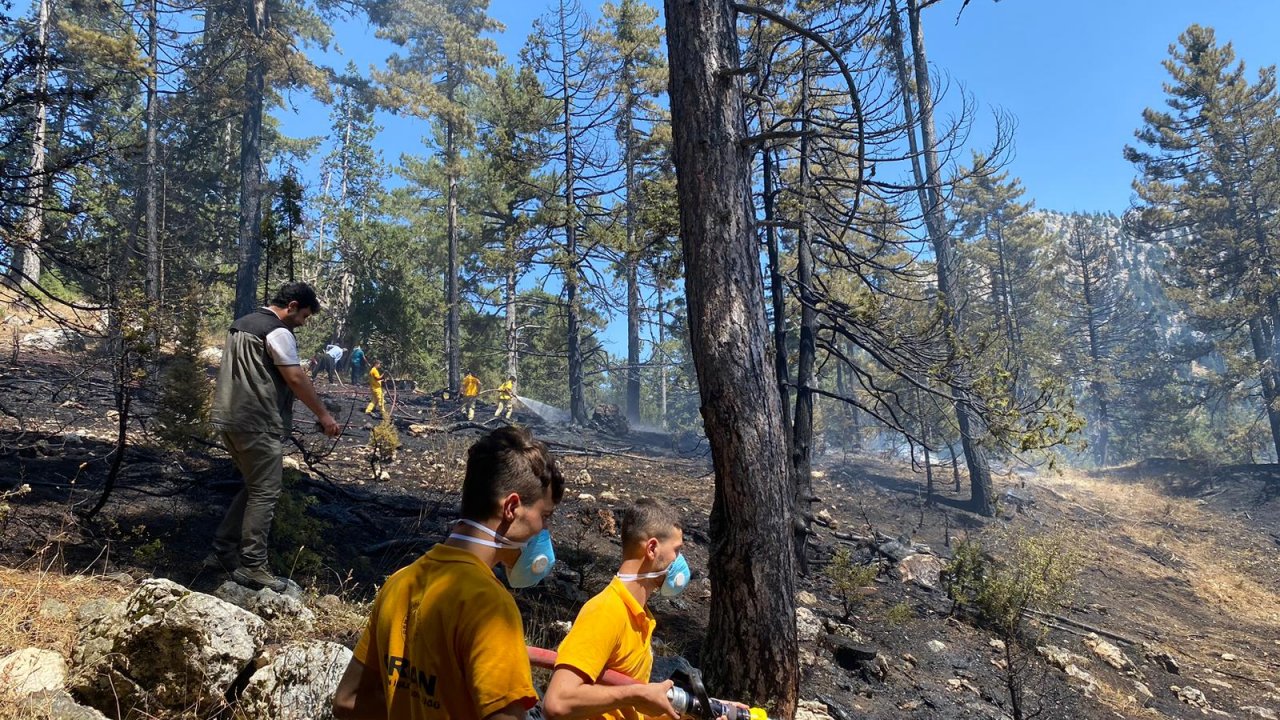 Kahramanmaraş Andırın’da orman yangını!