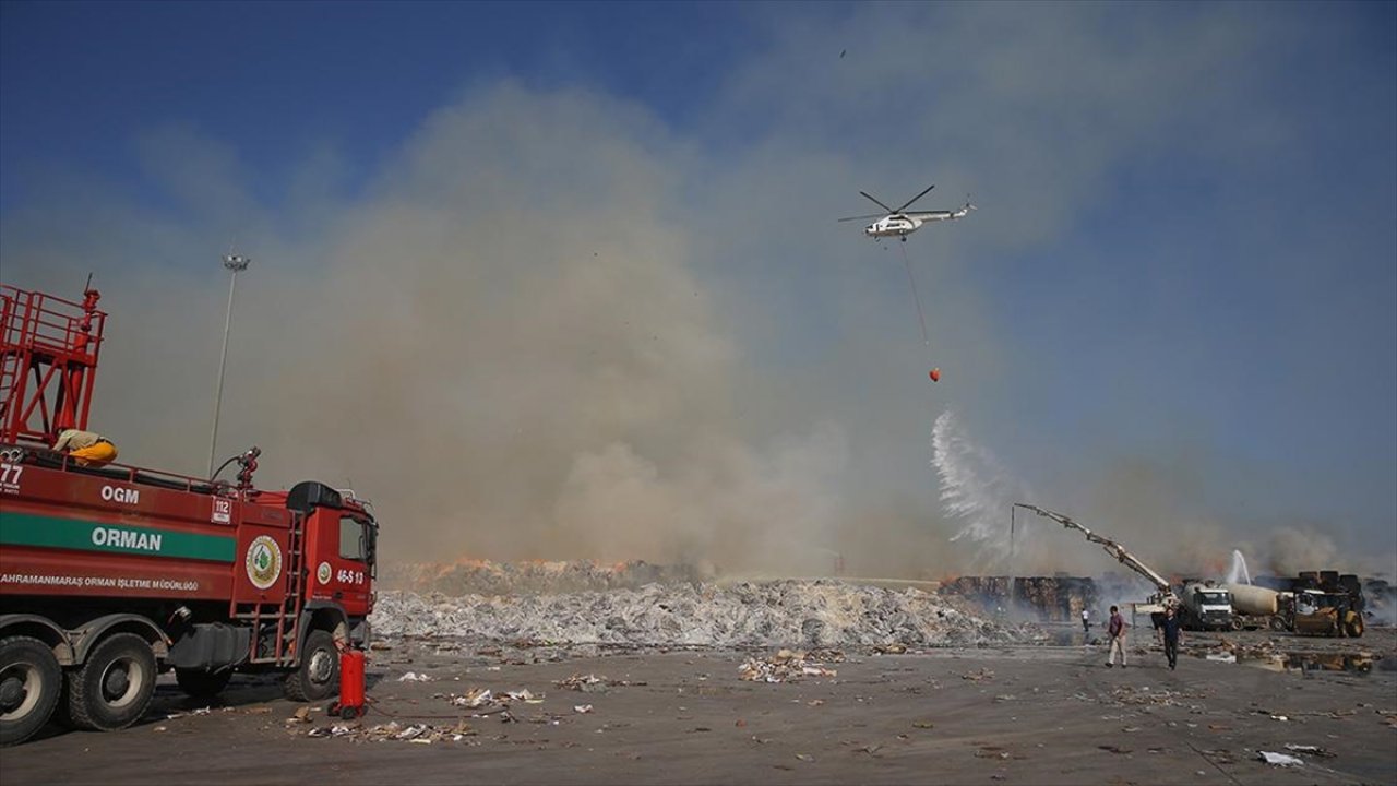 Kahramanmaraş'ta dünden beri yanıyordu! Kontrol altına alındı!