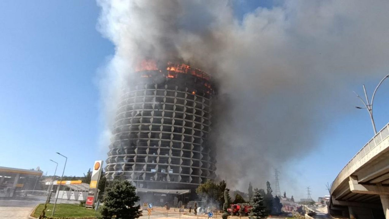 Gaziantep'te korkutan yangın!