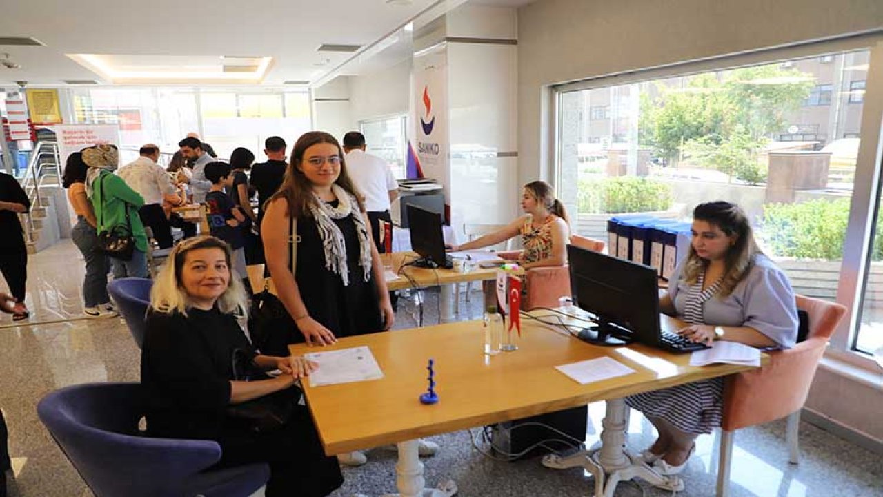 SANKO Üniversitesi’nde Kayıt Heyecanı Başladı
