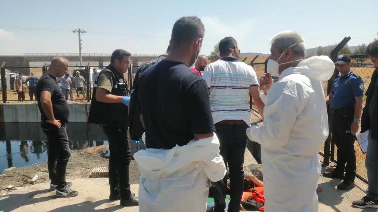 Kahramanmaraş’ta sulama kanalında ceset bulundu!