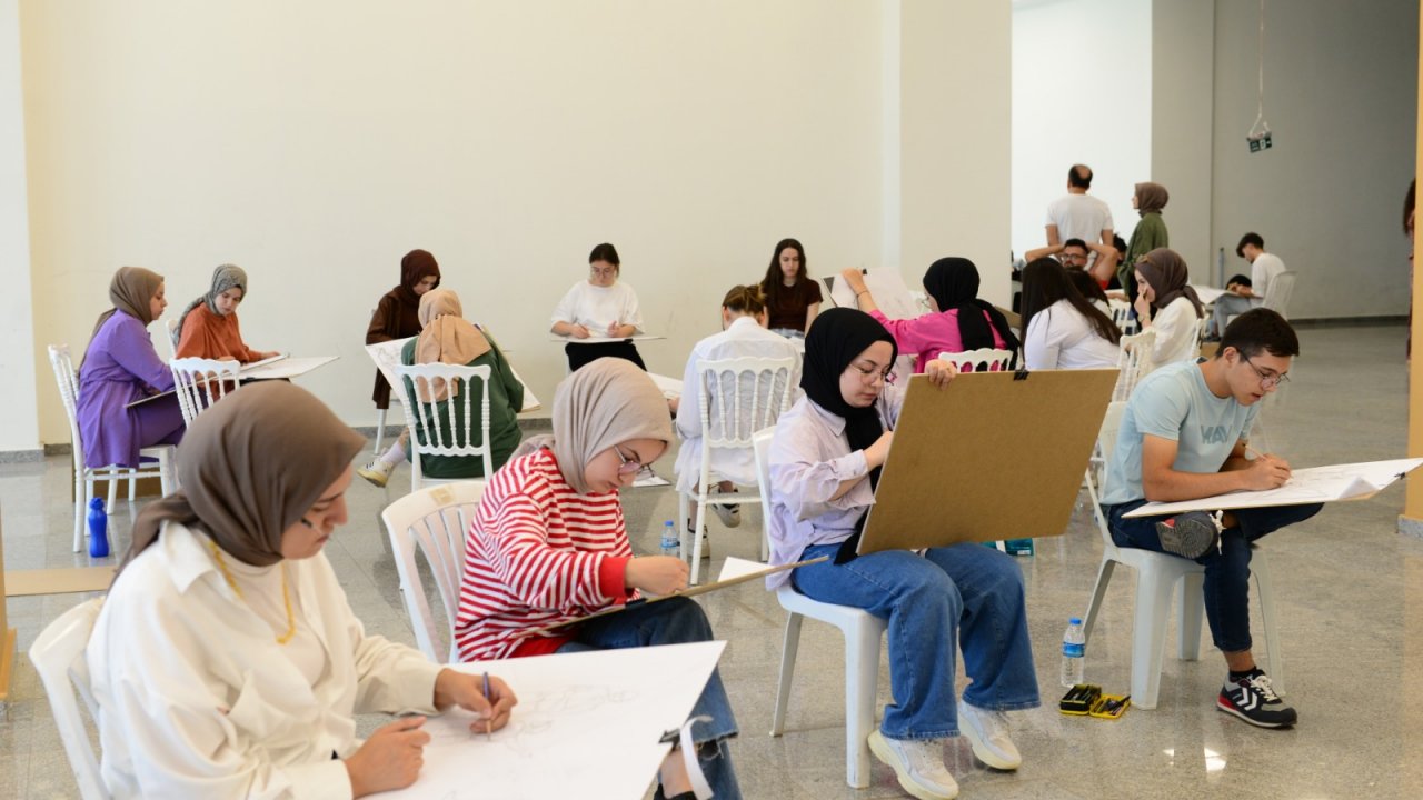 Kahramanmaraş’ta yetenekli eller sınav teri döktü!