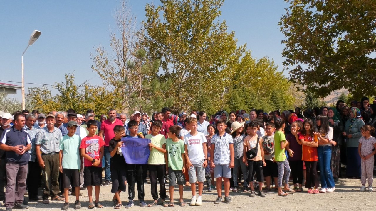 Kahramanmaraş’ta suyunu Antep’e kaptıran bölge okul istiyor!