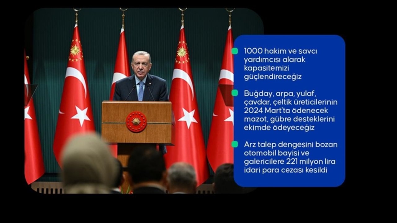 Cumhurbaşkanı Erdoğan: "Enflasyonu dize getireceğimize tüm kalbimizle inanıyoruz"
