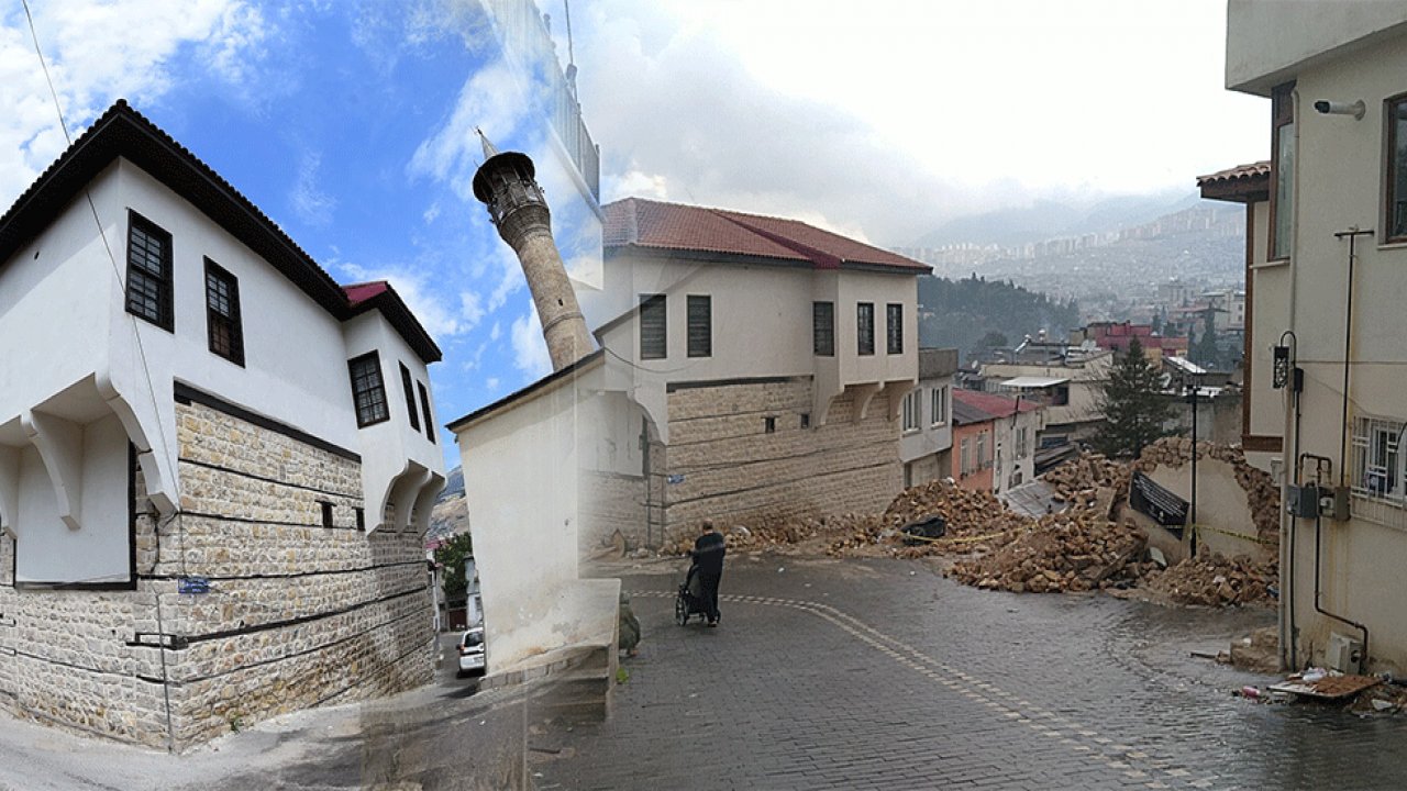 Kahramanmaraş depreminin vurduğu yaşayan tarih; Bahtiyar Yokuşu!