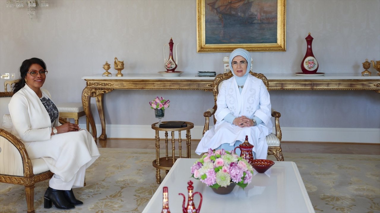 Emine Erdoğan, Malcolm X'in kızıyla görüştü