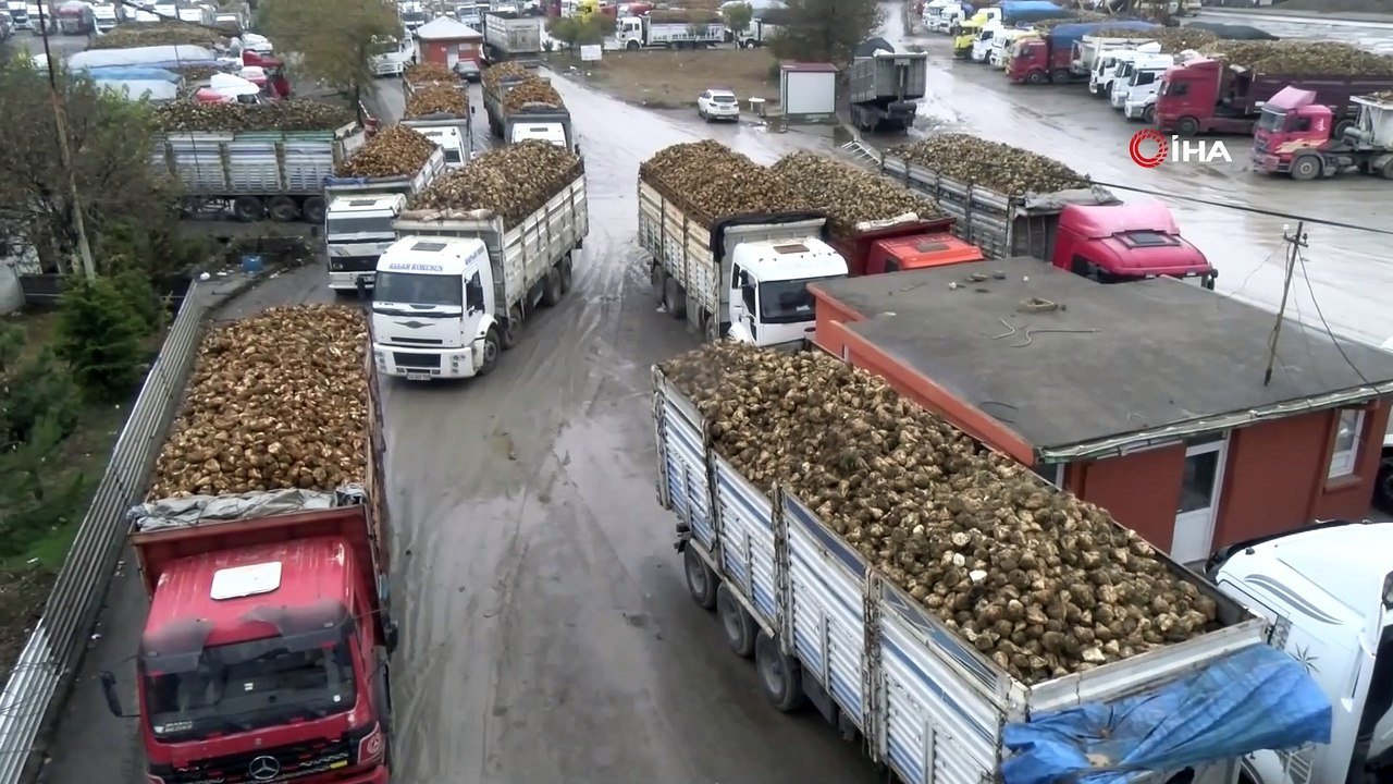 Şeker fabrikasında pancar alım kampanyası başladı!