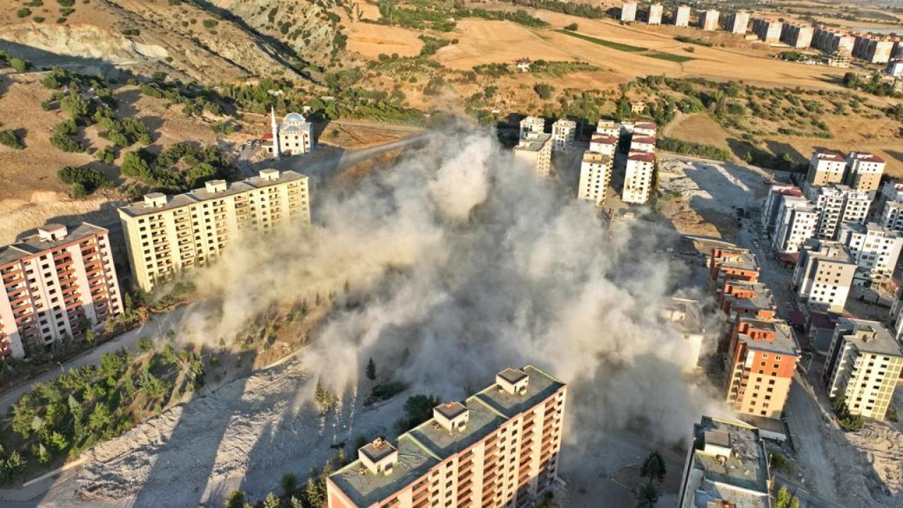 Kahramanmaraş’ta 80 kilo patlayıcıyla yıkım!