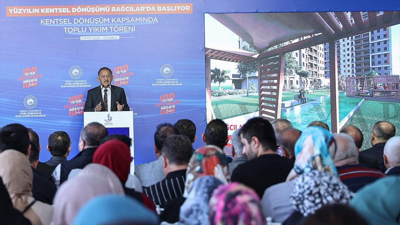 Bakan Özhaseki: "Yarısı Bizden kampanyası ile 90 bin binayı dönüştüreceğiz"