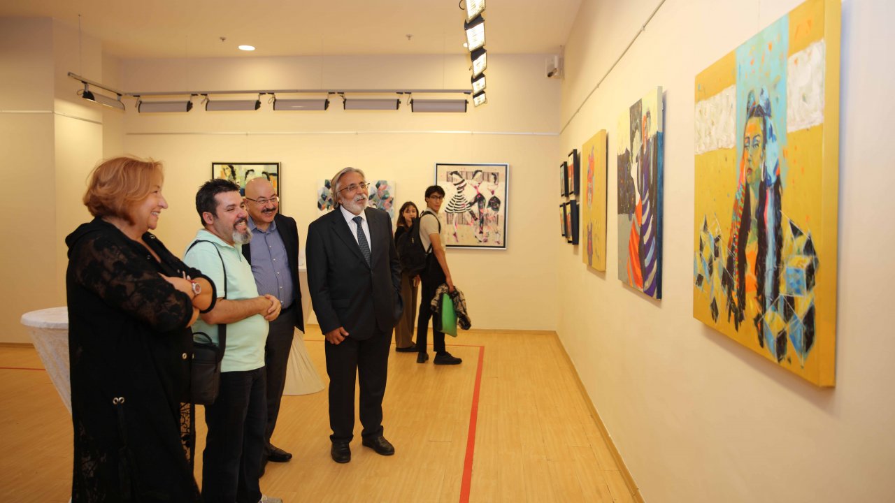 SANKO Sanat Galerisi’nde Hayatın Renkleri Resim Sergisi Açıldı!
