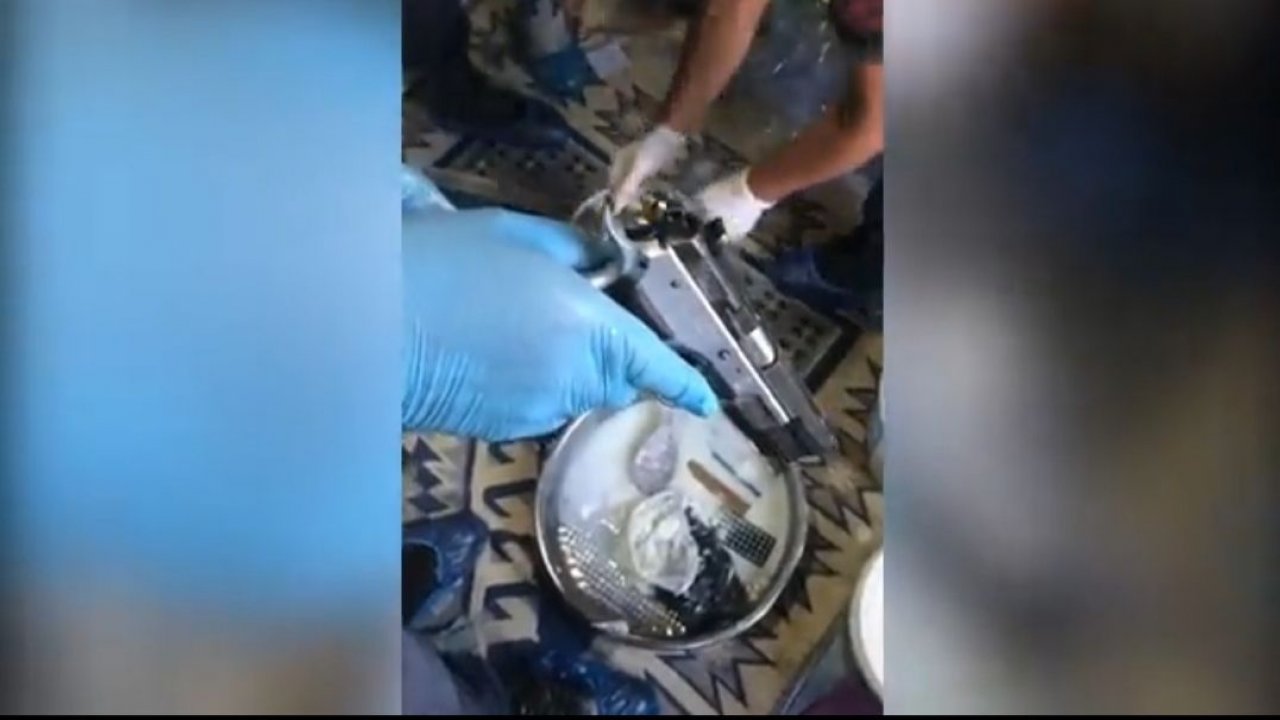 Kahramanmaraş’ta yoğurt ve peynirin içinden silah çıktı!