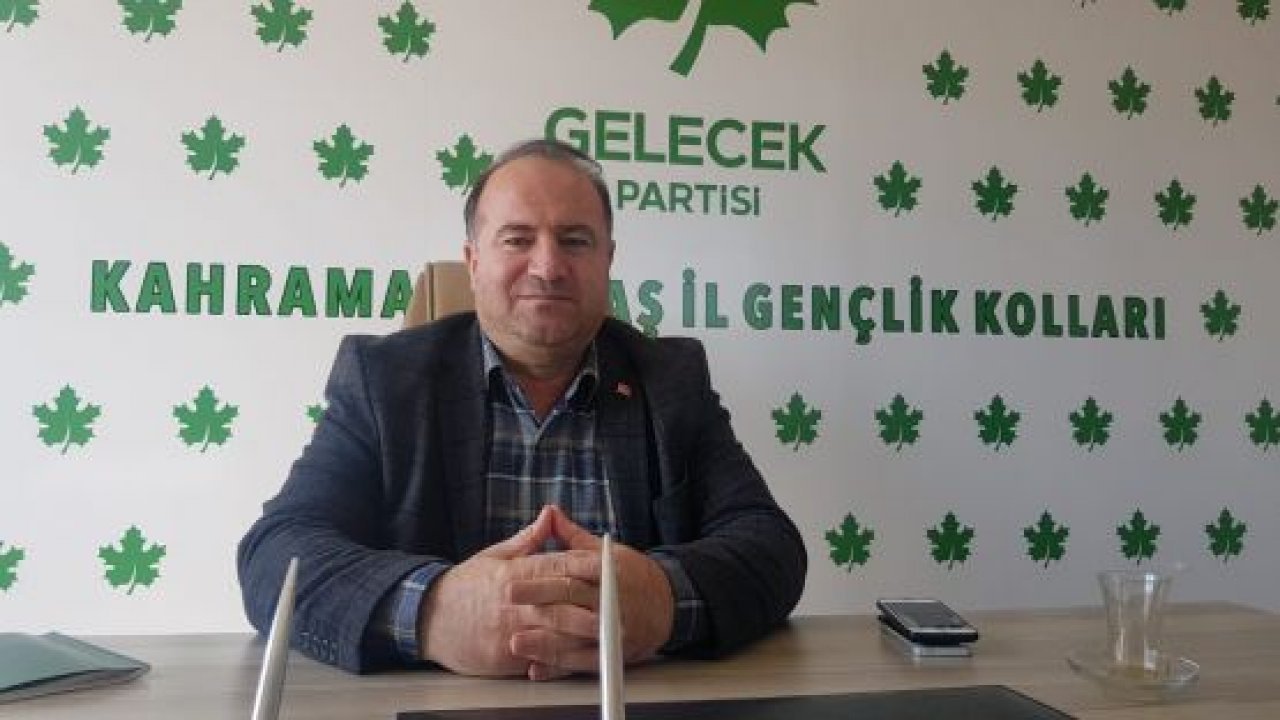 Gelecek Partisi Kahramanmaraş İl Başkanı Çevik 5 binlik emekli ikramiyesini eleştirdi!