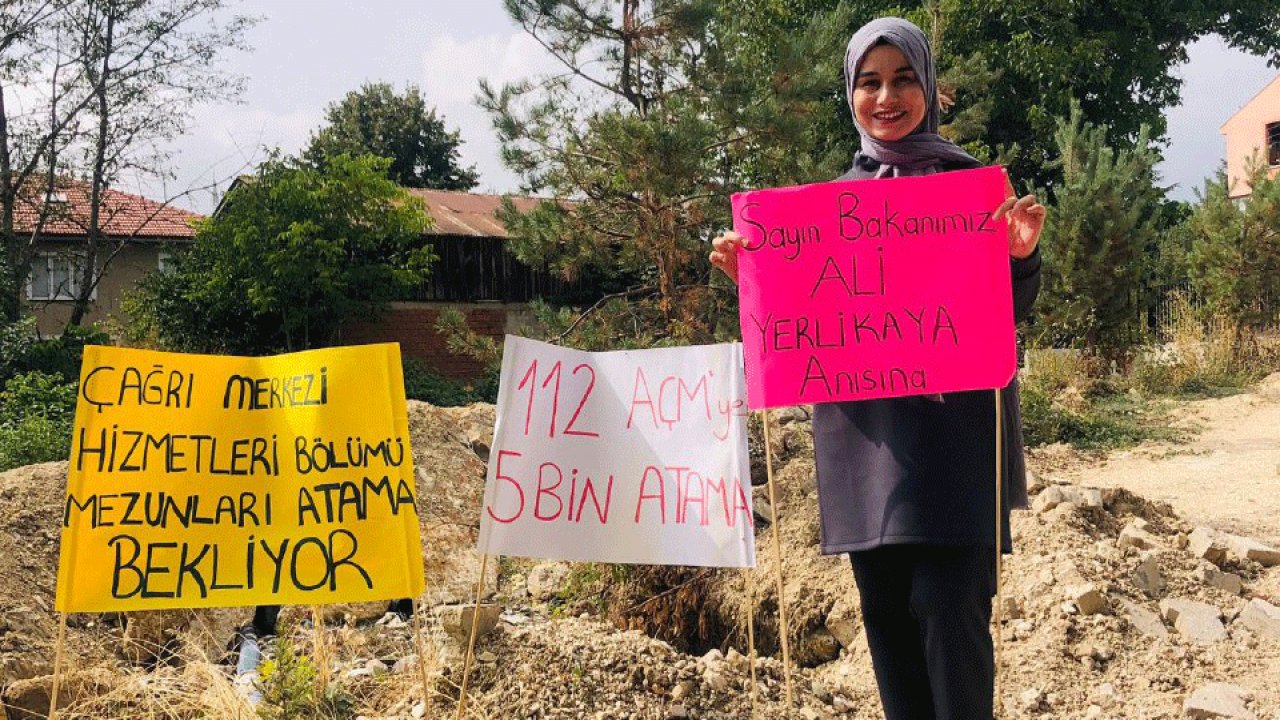 Bakan açıklamasıyla umutlanan 112 Acil Çağrı Merkezi mezunları atama bekliyor!