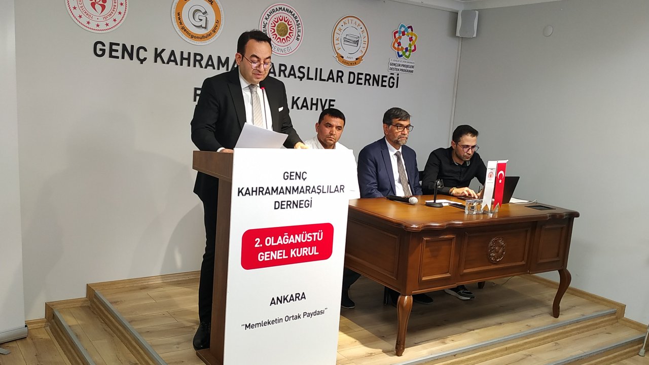 Gençmar Derneği Ankara'da Genel Kurul toplantısını yaptı