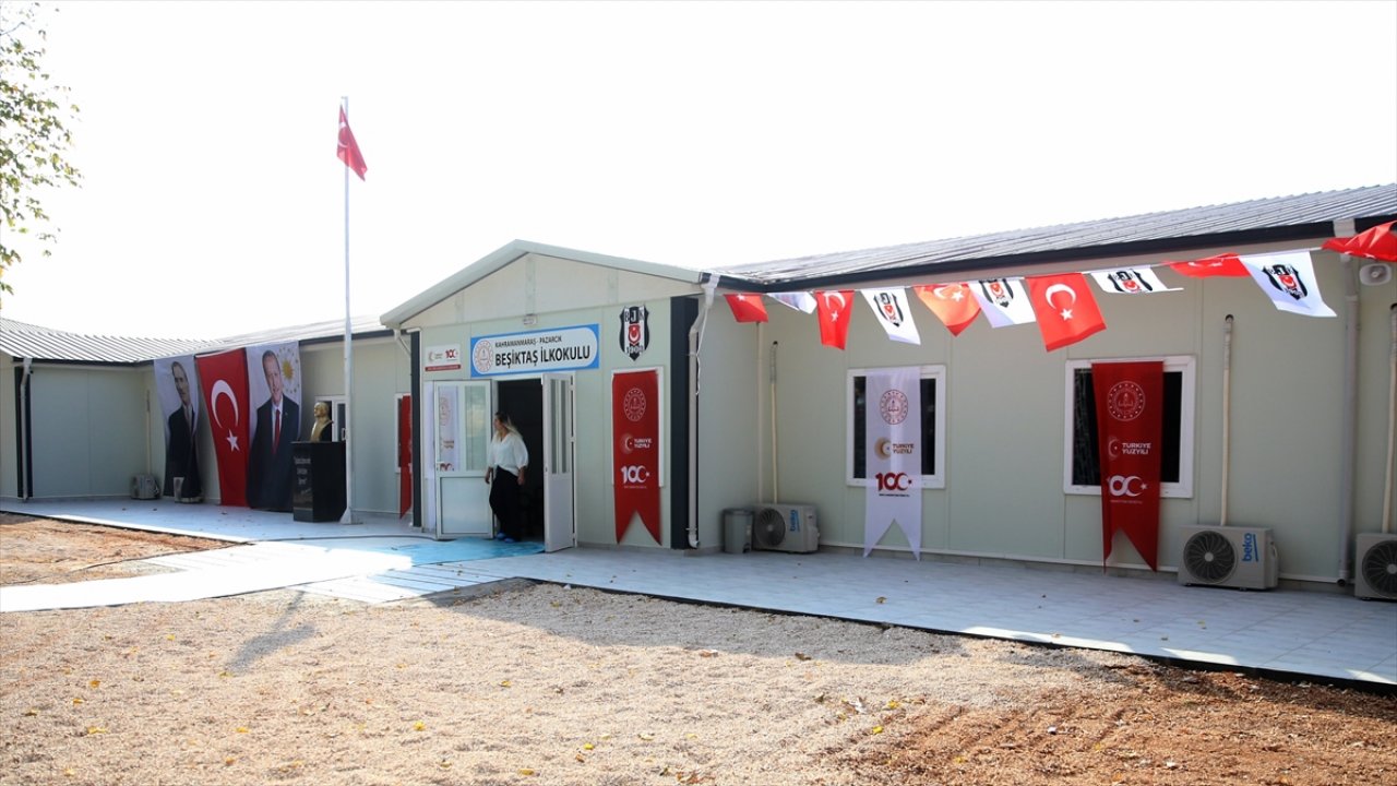 Beşiktaş Kahramanmaraş’ta okul açtı!