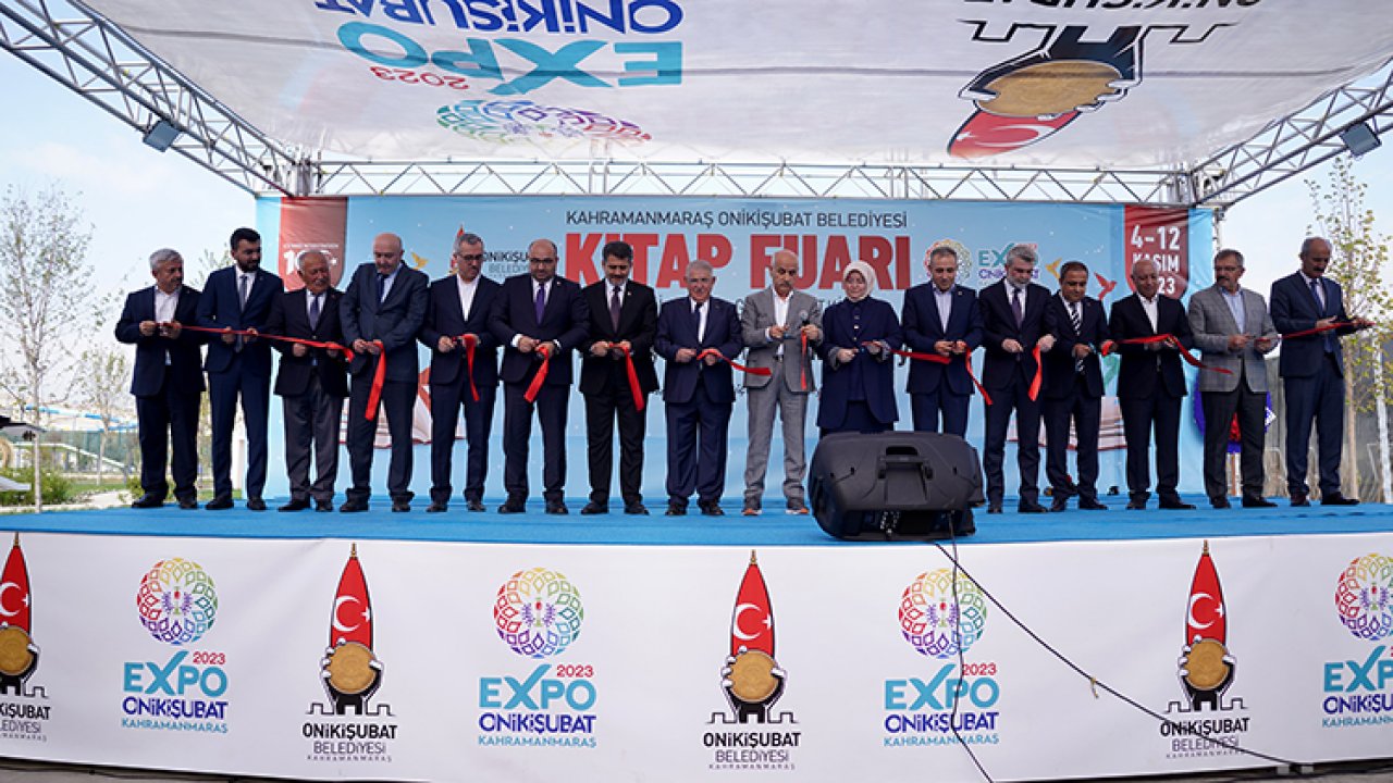 Kahramanmaraş EXPO 2023 Kitap Fuarı, kapılarını açtı!