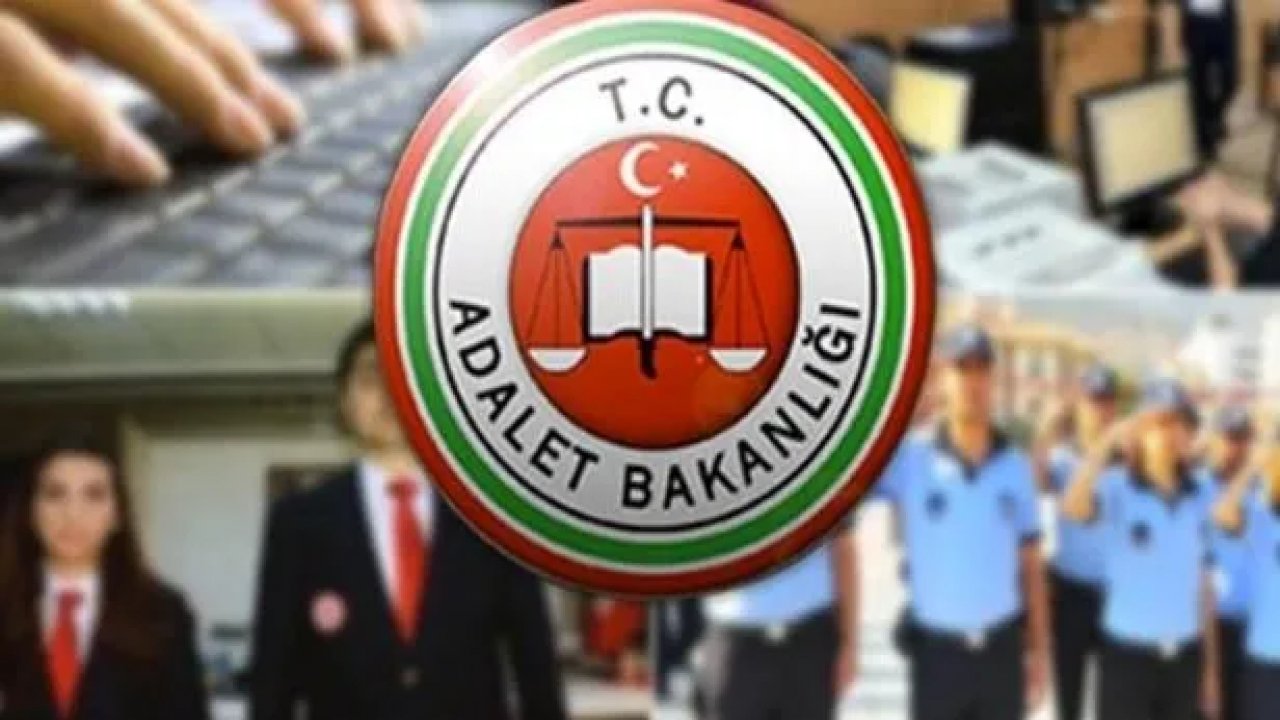 Adalet Bakanlığı 1000 personel alımı yapacak!