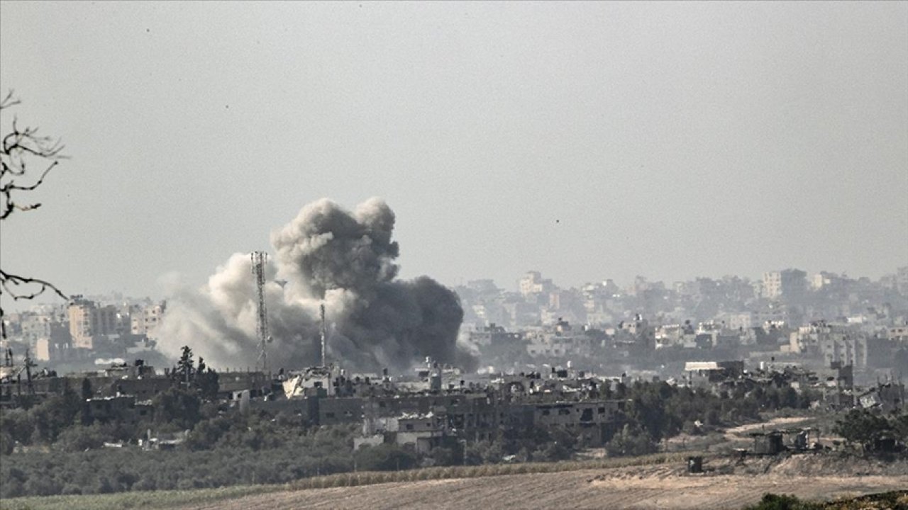 Gazze'ye hava saldırıları şiddetlendi!