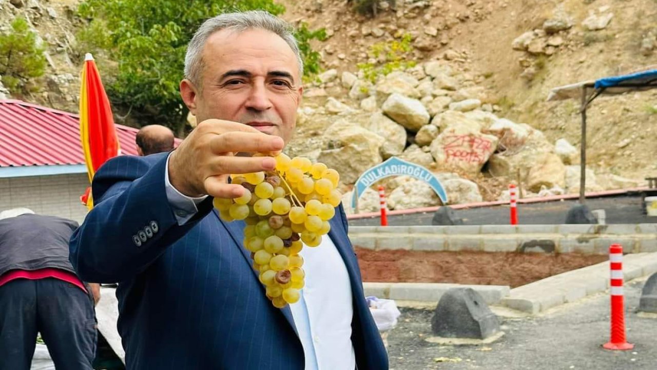 Kahramanmaraş Bertiz üzümü mecliste!