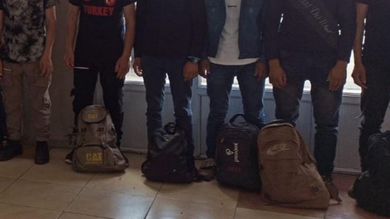 Kahramanmaraş'ta 12 düzensiz göçmen yakalandı!