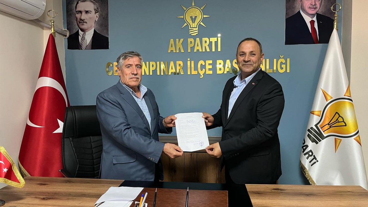 Ak Partiden Ceylanpınar'a Başkan aday adayı H.Veysi Talayhan