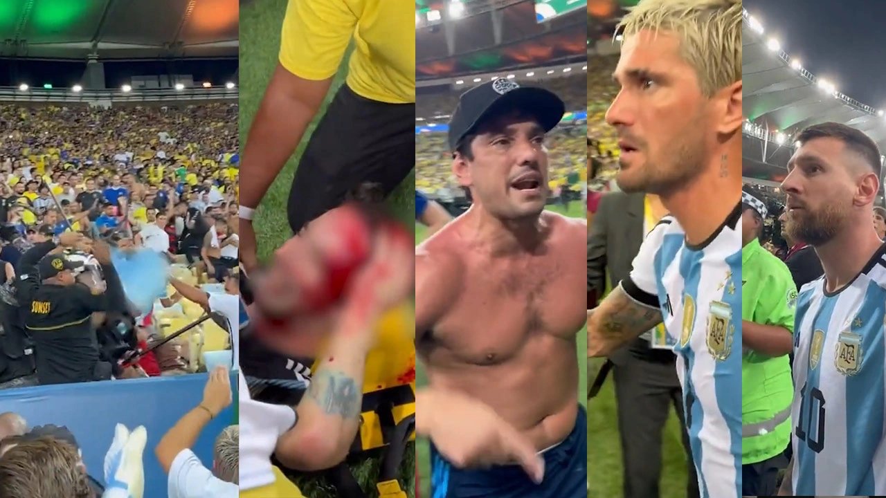 Maç öncesi kan gövdeyi götürdü! Messi tribüne koştu...