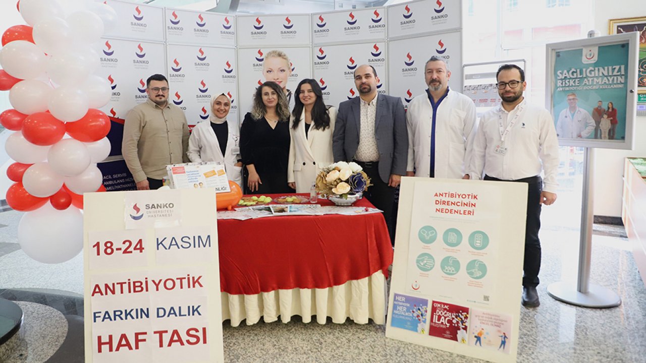 SANKO Hastanesi’nde Antibiyotik Bilgilendirmesi!