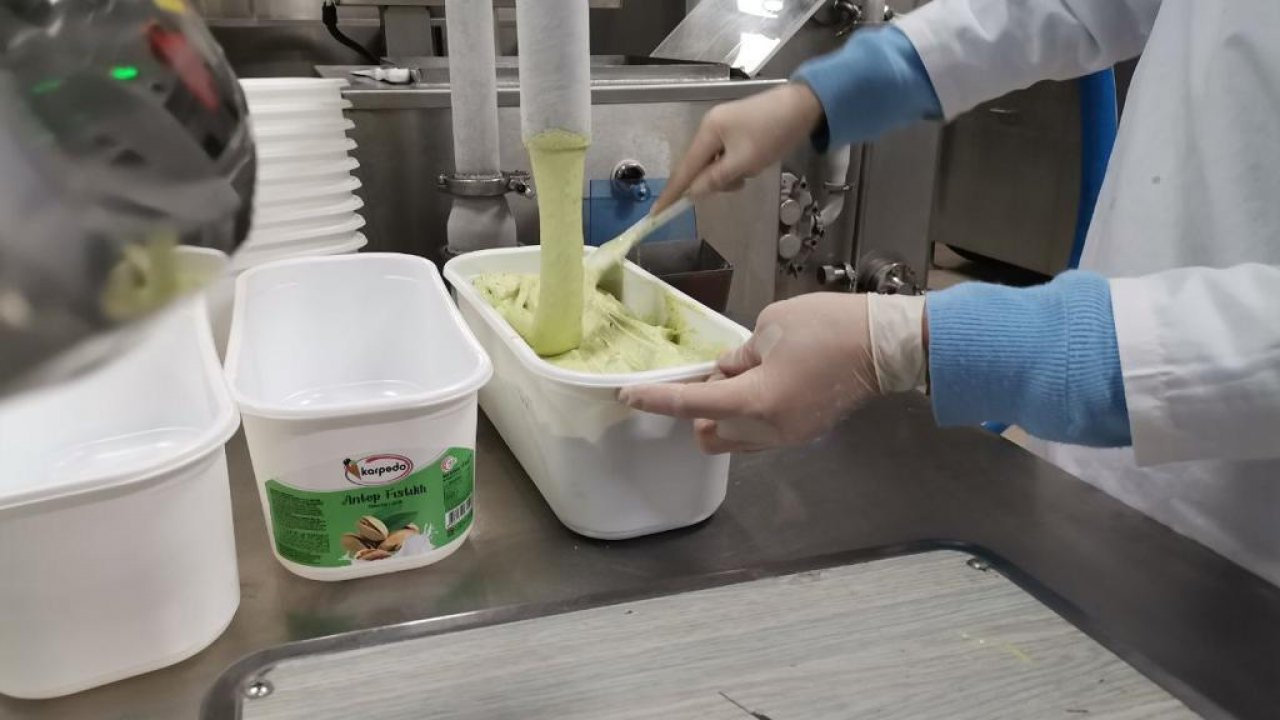 Kahramanmaraş’ta Kışa özel dondurma üretildi!