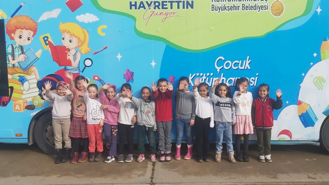 Kahramanmaraş’ta Çocuk Kütüphanesi Ziyaretlerini Sürdürüyor!