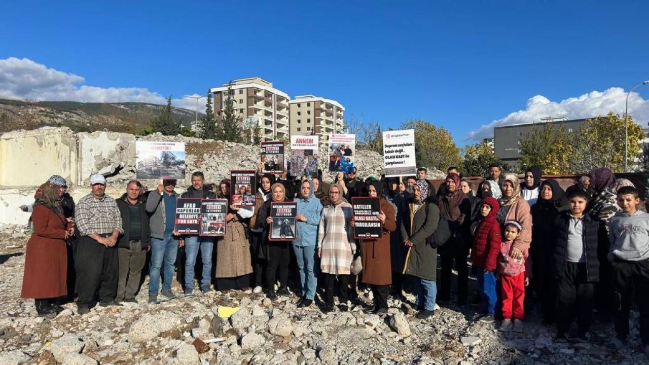 Kahramanmaraş’ta enkazda adalet arayışı!