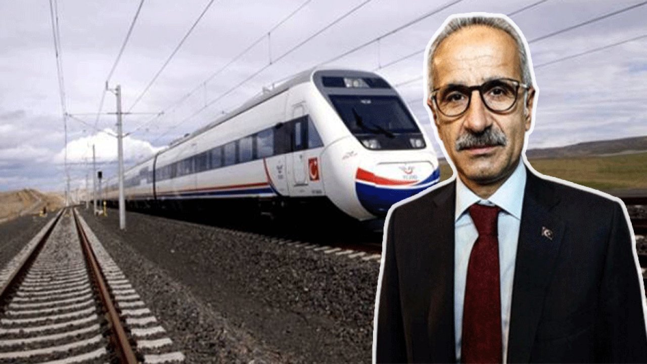 Bakan tarih verdi! Kahramanmaraş hızlı tren projesinde yol haritası belli oldu!