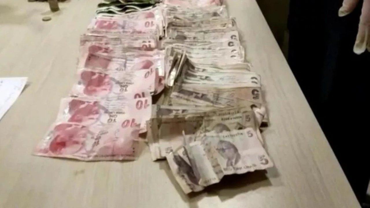 Dilencinin yevmiyesi zabıtayı şaşırttı!