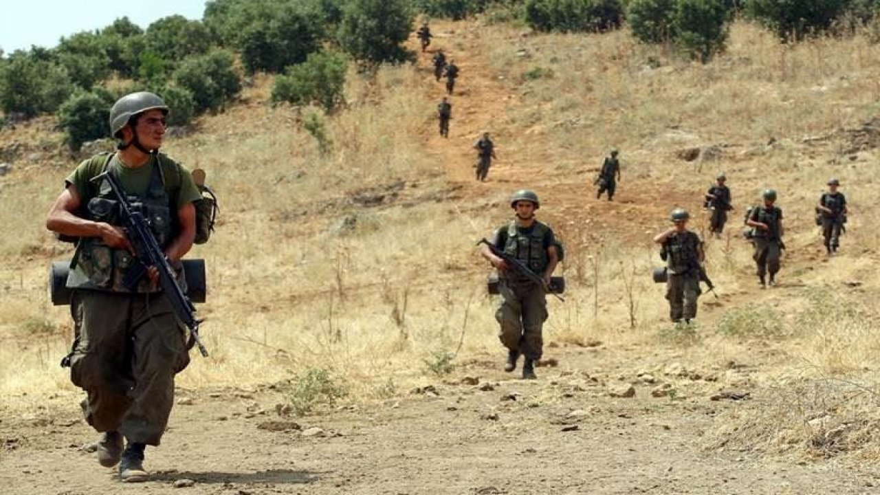 Kahramanmaraş'ta PKK sığınakları imha edildi!